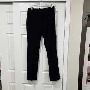 White House Black Market Straight Leg Black Pants